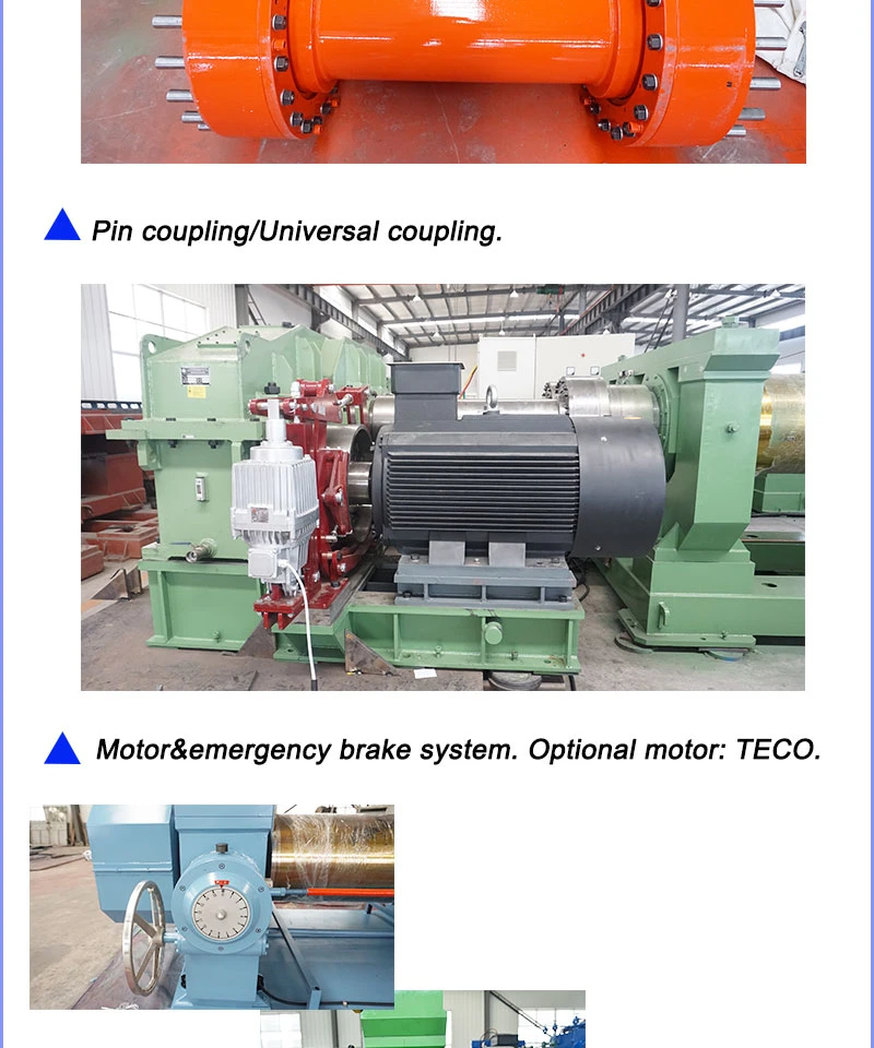 Xk-250/360/400/450/550/560/610/660 Rubber 2 Two Roll Open Mixing Mill for Tire Manufacturing Plant