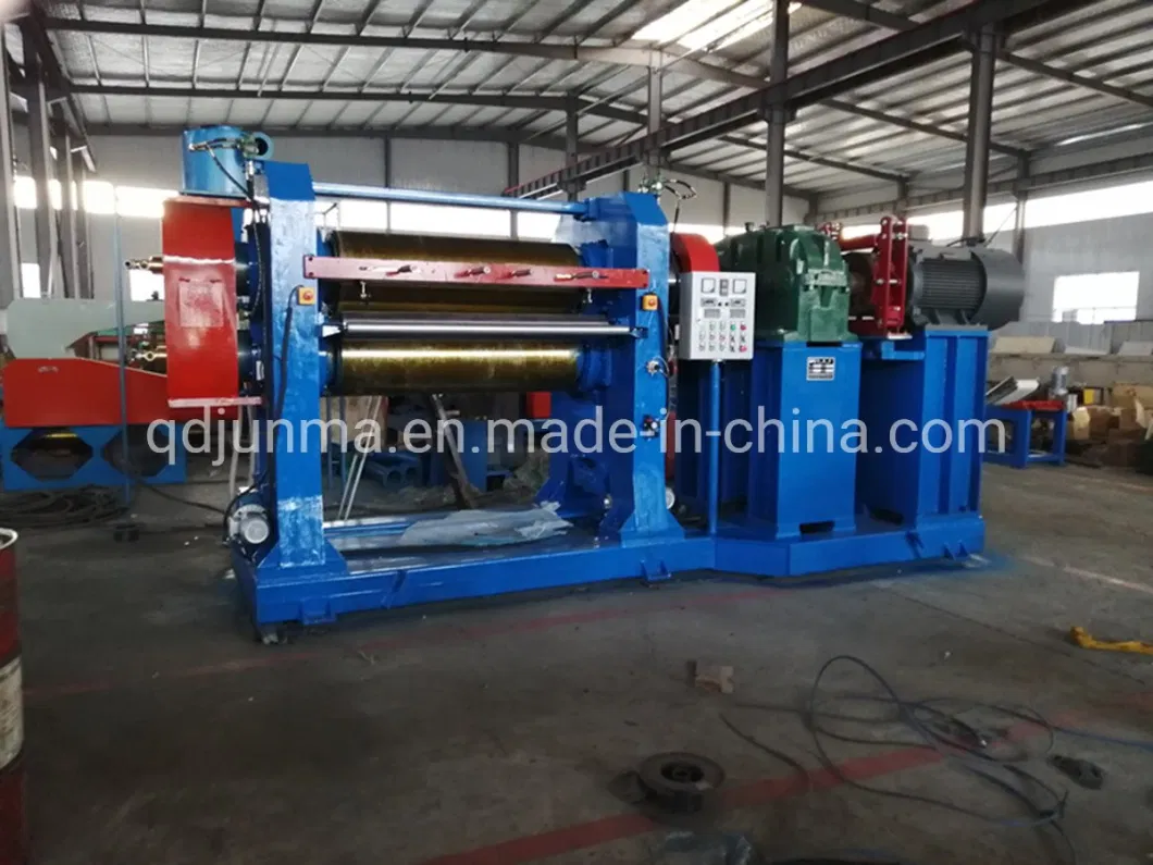 Three Roller Rubber Calender Machine for Rubber Sheet