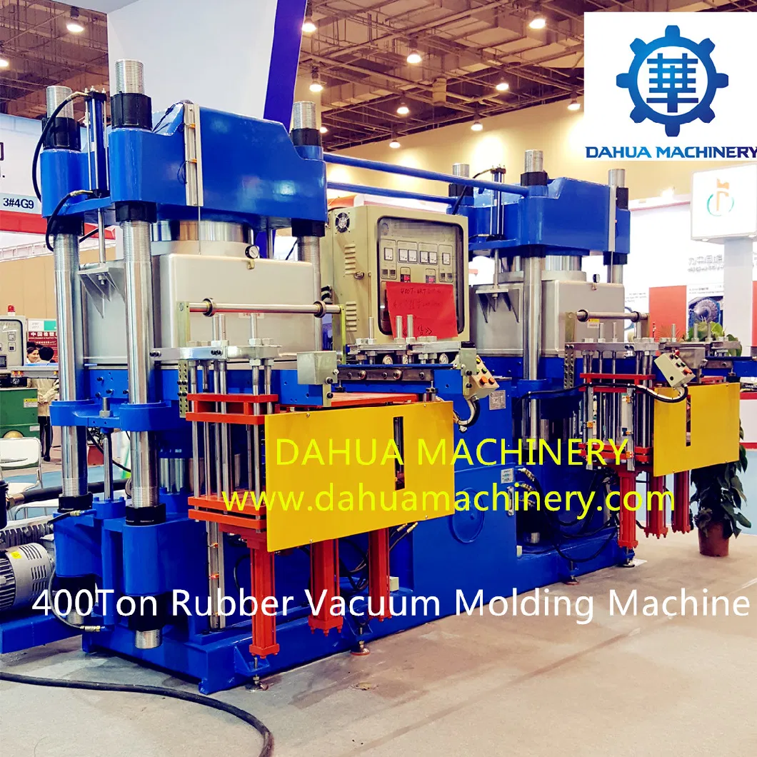 Automatic Silicone Rubber Vulcanizing Molding Compression Plate Heat Hydraulic Press Vulcanizer Machine with CE Certificate
