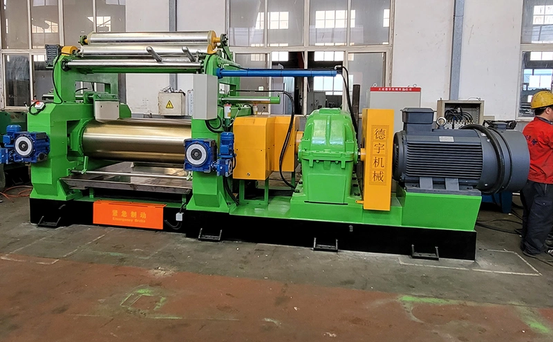 High Accuracy Rubber Compound Mixing Mill 18 Inch Xk-450