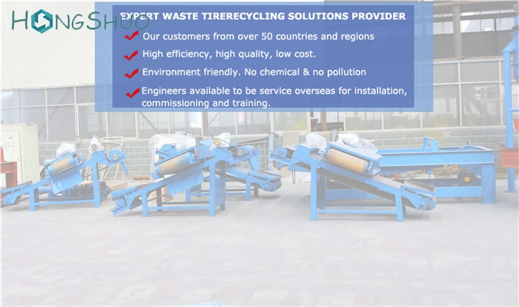 Waste Tyre Recycling Plant/Reclaimed Rubber Machine/Used Tire Recycling Machine