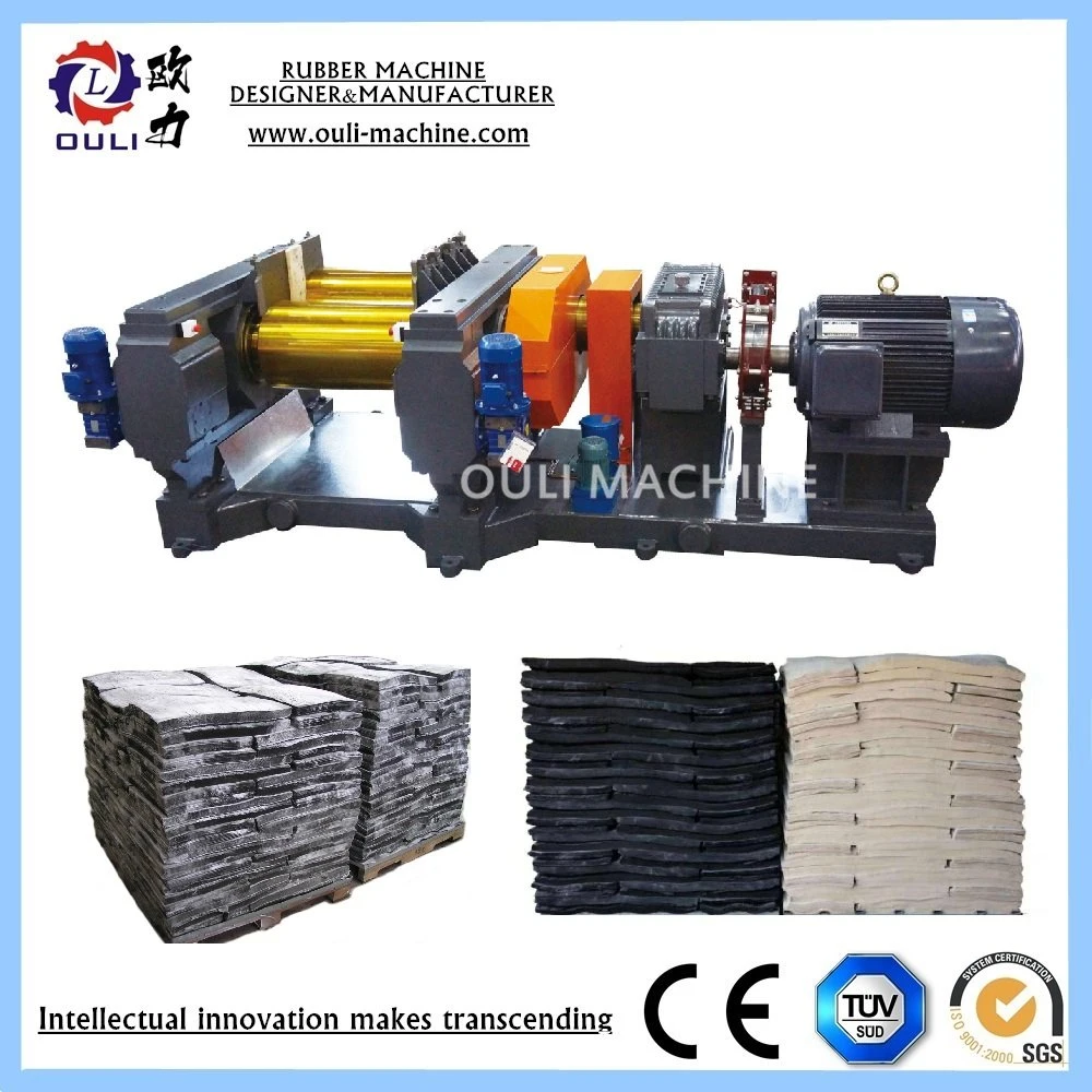 2020 Automatic Technology Recycling Powder to Reclaimed Rubber Sheet Process Machines, Reclaim Rubber Making Machines