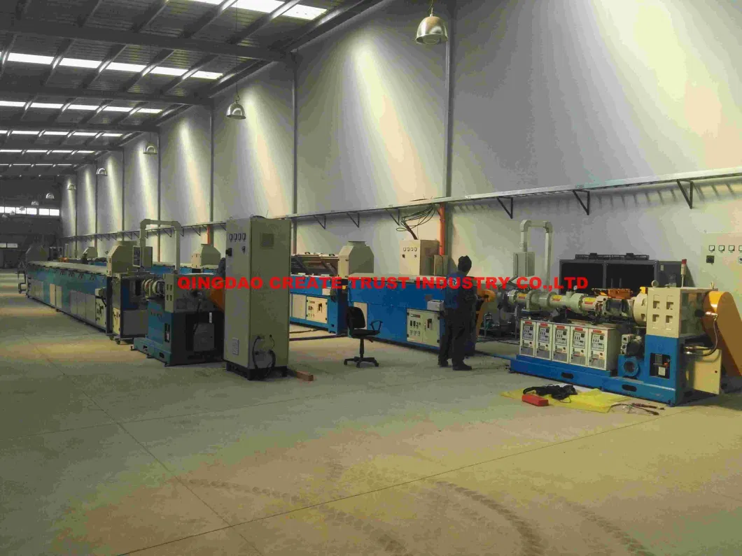 High Technical Microwave EPDM/SBR/NBR/Silicone Rubber Extruder Machine with Vulcanization Tunnel (CE/ISO9001)