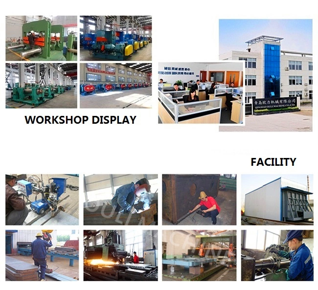 Rubber Textile Making Machines with Calender Line and Water Cooling Rolls Unit