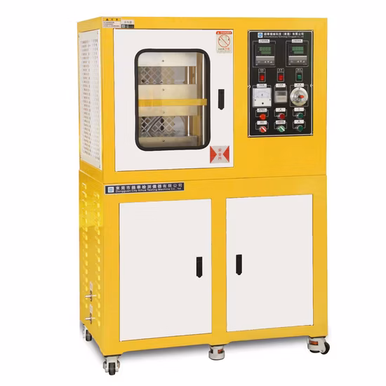 Lab Hydraulic Vulcanizing Heat Mould Press Thermoforming Machine for Rubber and Plastic 10% off