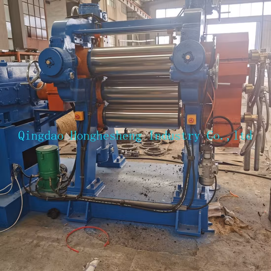 Three Roll Rubber Calender Machine for Rubber Sheet