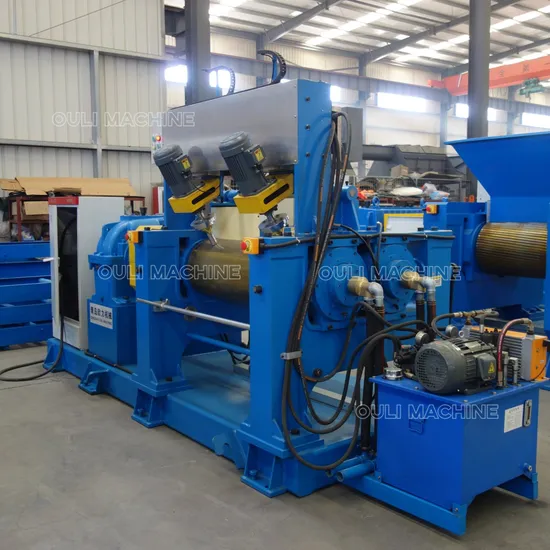 China Factory Lab PE EVA Rubber Open Mixing Mill Machine