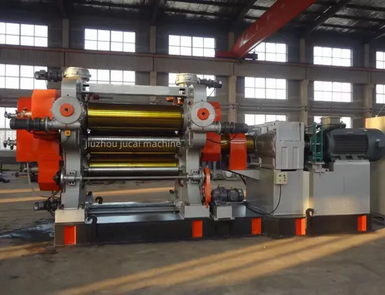 Three Roll Rubber Sheet Calender Machine Price